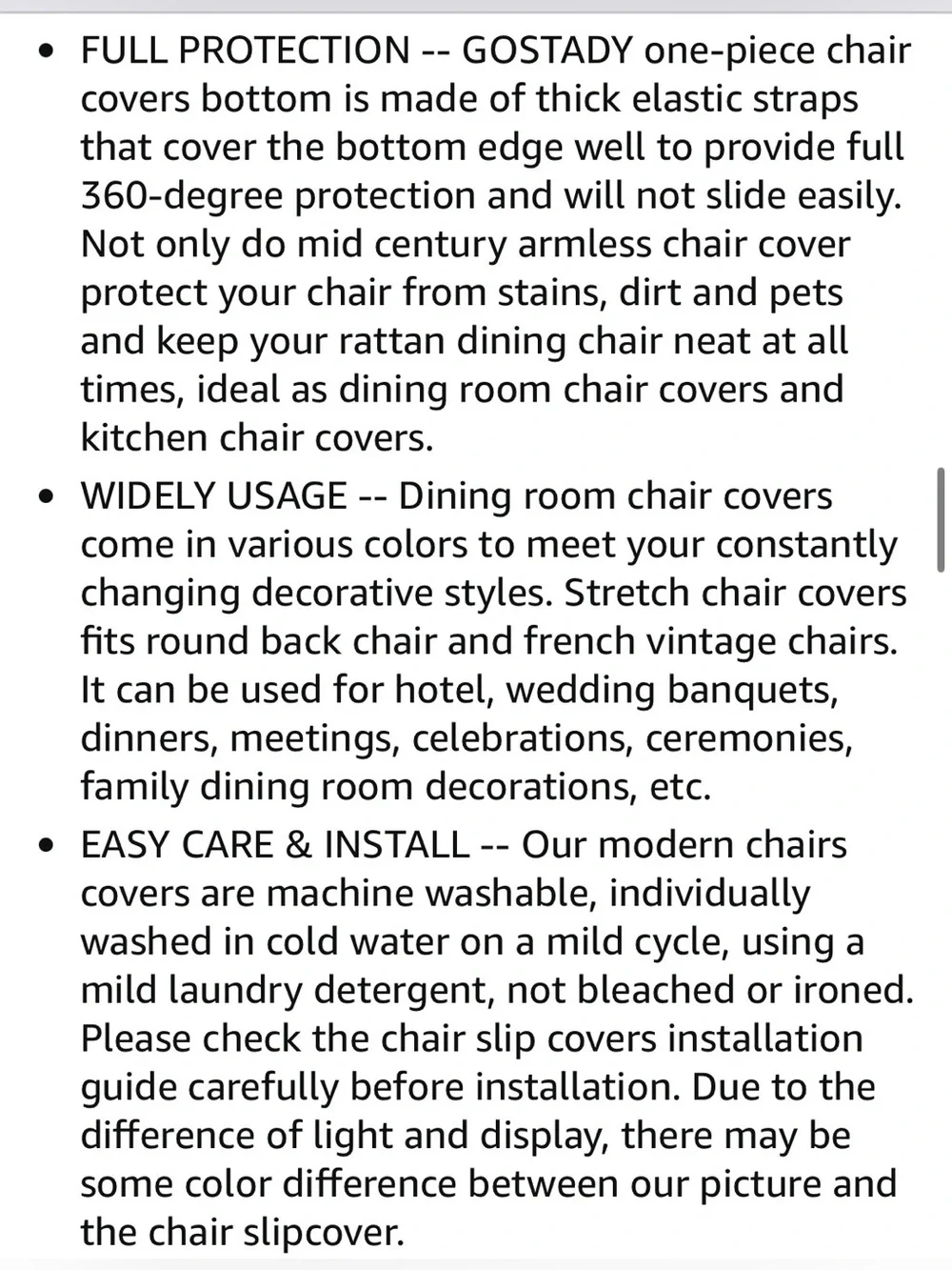 Round Chair Covers - KHAKI ONLY!